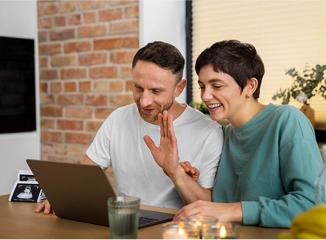 Couple Discussing Infertility Options 