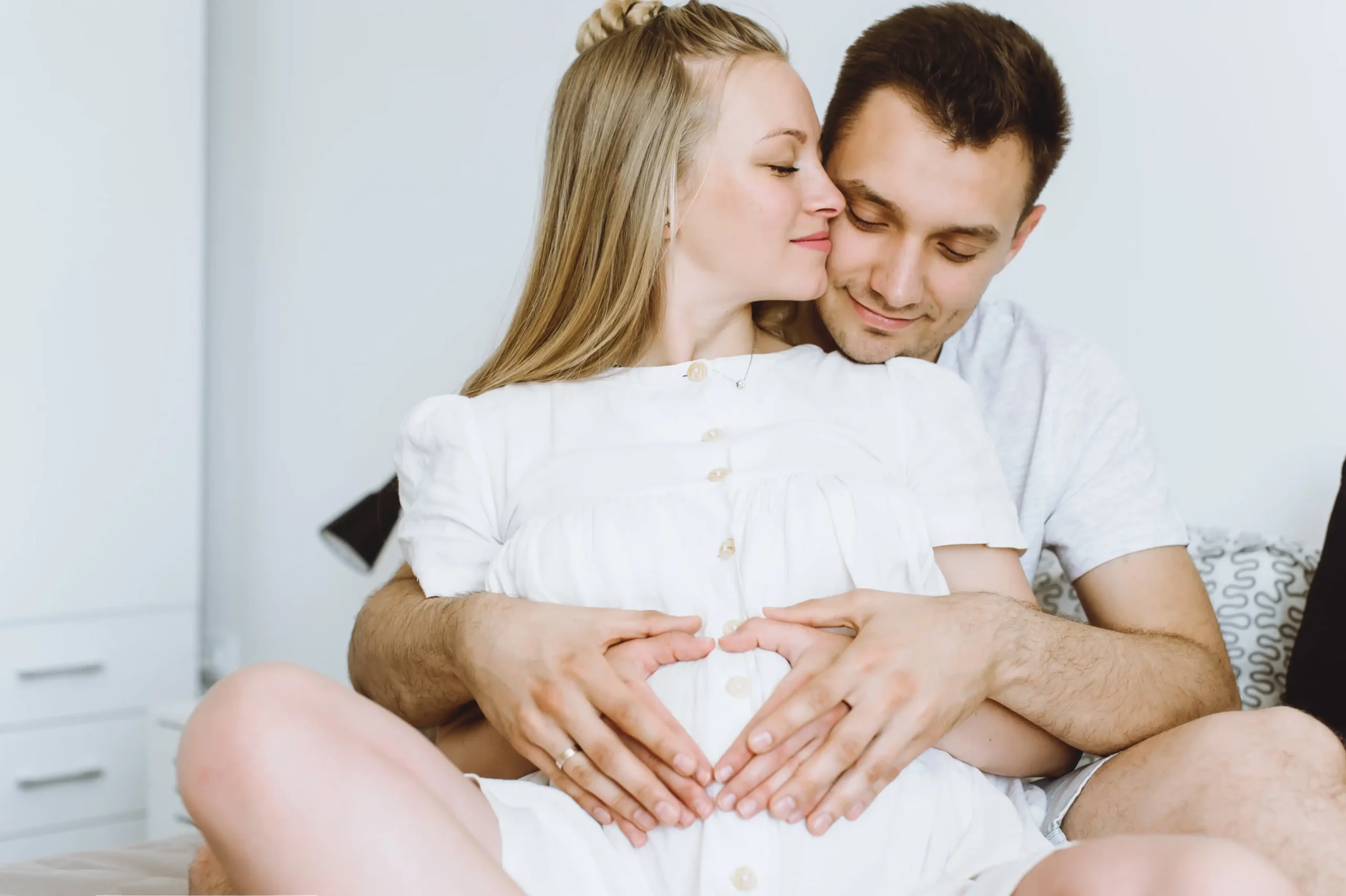 beautiful-pregnant-woman-her-handsome-husband What is the Treatment for Anovulation